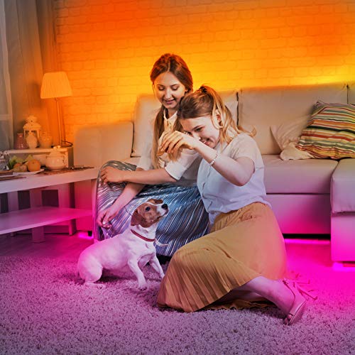 DAYBETTER Waterproof LED Strip Lights Kit, Color Changing 300 LEDs, 32.8ft, Remote, Power Supply - Indoor/Outdoor