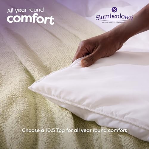 Slumberdown Anti Allergy Double Duvet 10.5 Tog - UK Approved - All Year Round Quilt for Allergy Sufferers