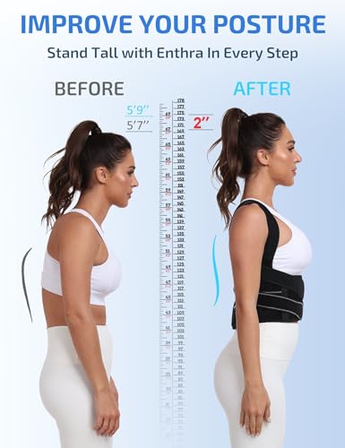 Bionic Posture Corrector for Full Back Support, Pain Relief - 3D Pads