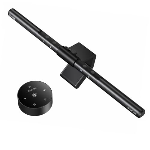 Quntis Wireless Monitor Light Bar: Remote Control, Eye Protection, Anti-Blue Light, 40cm Curved Computer Monitor Lamp