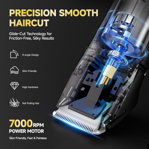 Waterproof Beard Trimmer Electric Razor Shaver Kit for Men