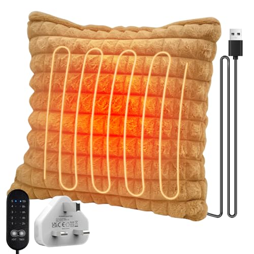 Beheizte USB Heated Cushion for Back Pain Relief, 45x45cm