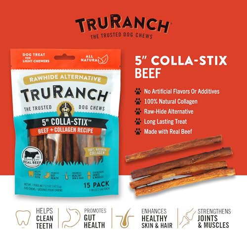 TRURANCH Collagen Sticks: Healthy Joint Support Dog Treats