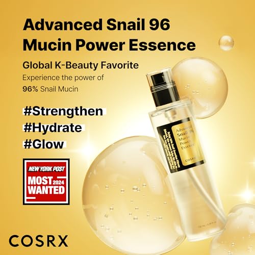 COSRX Snail Mucin Repair Serum, 100ml - Hydrating Face Serum for Dull Skin & Fine Lines - Korean Skin Care