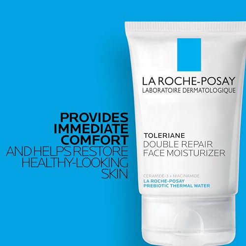 La Roche-Posay Face Cream, Daily Moisturizer with Ceramide & Niacinamide for All Skin Types - Hydrating & Fragrance Free