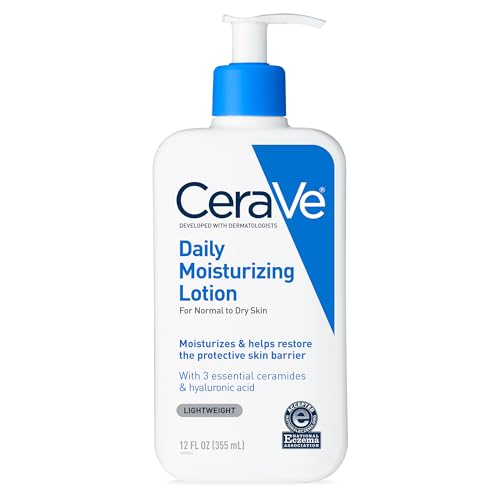 CeraVe Hyaluronic Acid Daily Moisturizer for Dry Skin, 12oz