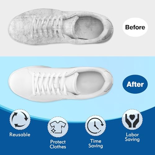 Laundry Shoe Bag for Washer and Dryer, 2Pcs Reusable Sneaker Cleaning Kit