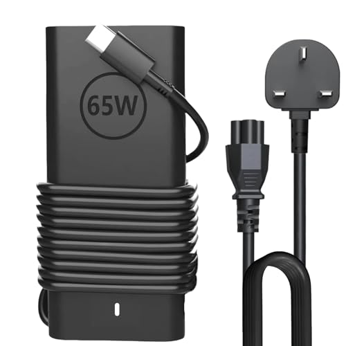 SCOVEE 65W USB C Power Adapter for Dell Latitude Laptops