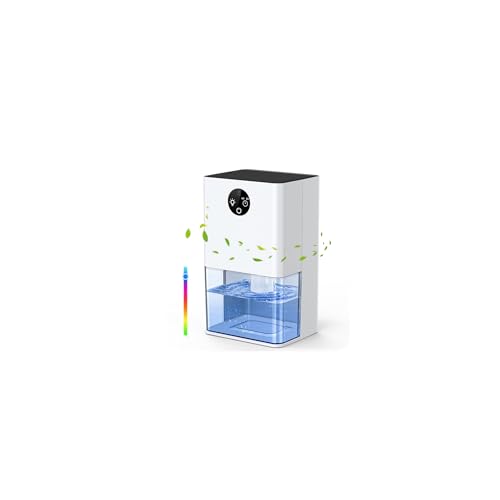 Quiet Electric Dehumidifier 1800ML - 400ML/Day - Timer - LED