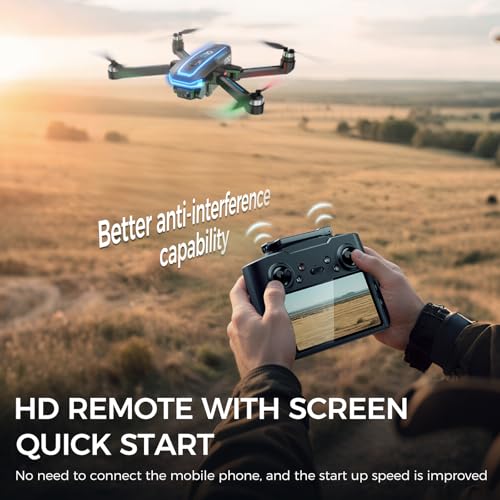 Brand G10 Camera Drones: 4k Pro Quadcopter, HD Screen, Follow Me, GPS Auto Return
