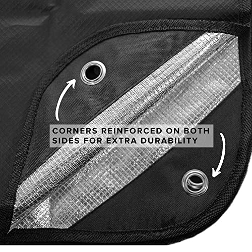 Arcturus Insulated Thermal Survival Blanket, 60x82 inch - Reflects 90% Body Heat, Waterproof, Windproof