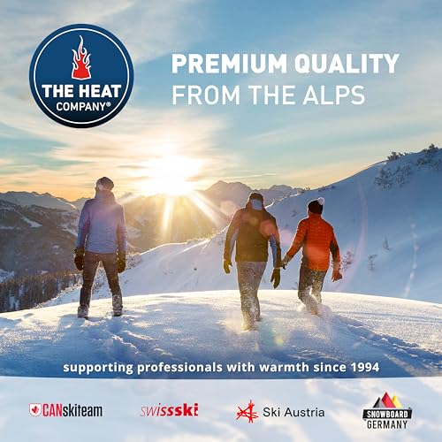 THE HEAT COMPANY Foot Warmers - Air Activated, Natural - 9h Warmth - Toe Warmers for Women & Men - S, M, L, XL