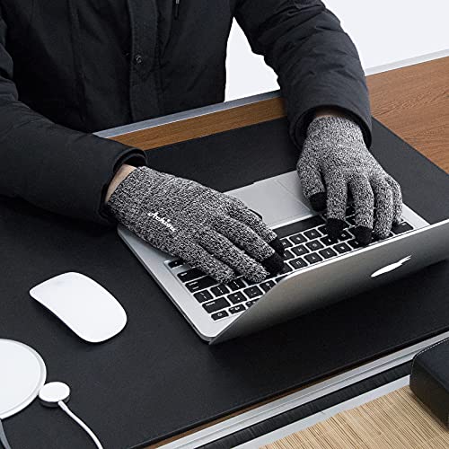 Achiou Winter Gloves - Touch Screen Texting Warm Running - Men Women