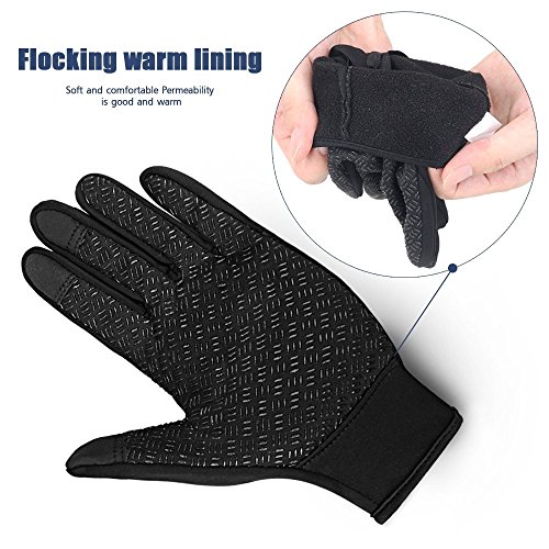 Telefingers Thermal Gloves | Touch Screen, Windproof for Winter Cycling & Driving