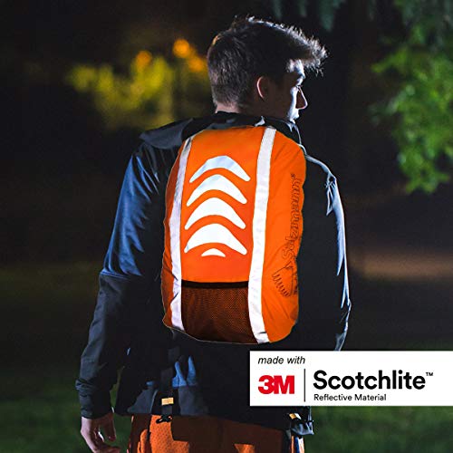 Salzmann Reflective Backpack Cover 3M | High Visibility, Waterproof | Cycling, Running, Hiking