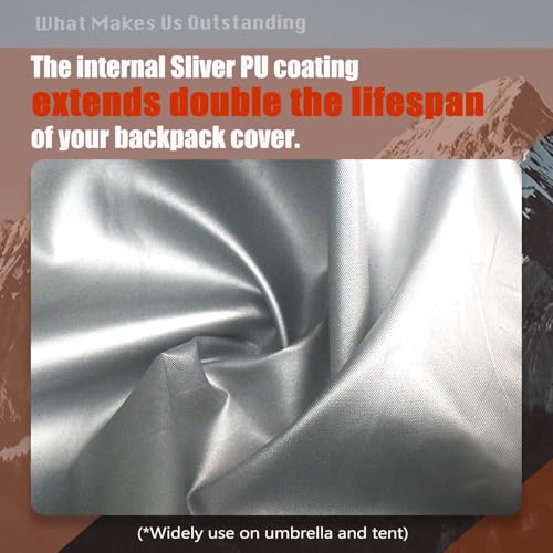 Frelaxy Waterproof Backpack Rain Cover, Ultra-Strong Structure