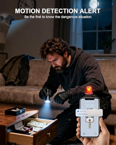 WiFi Mini Spy Camera 1080P HD, Night Vision, Motion Detection - Home Security Indoor Camera with Cloud & SD Storage - App Included