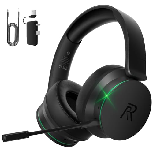 RYR Wireless Gaming Headset Xbox PS5 PS4 Mac Bluetooth 5.3
