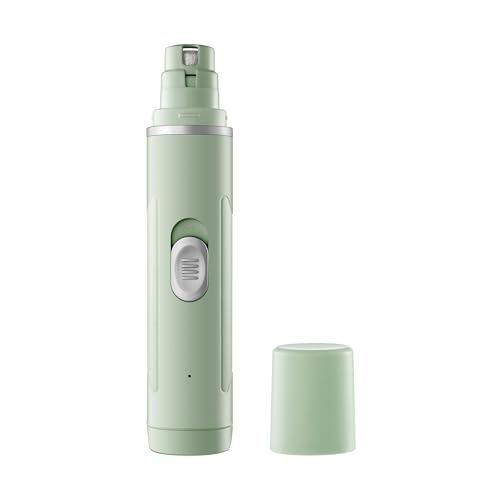 Quiet Dog Nail Grinder: Professional 2-Speed Pet Trimmer for Small to Large Dogs & Cats, Rechargeable & Painless