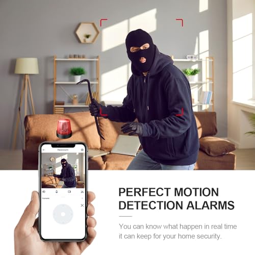 AOBOCAM Mini WiFi Spy Camera 4K HD - Wireless Security Cam with Night Vision, Motion Detection - Home Surveillance
