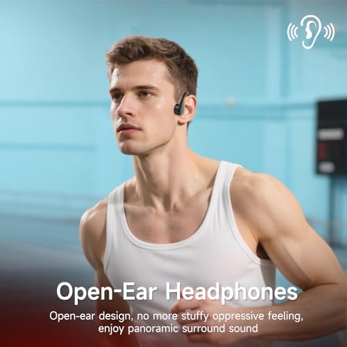IFECCO Waterproof Bone Conduction Headphones 6.0 for Swimming - IP68, Underwater MP3, Bluetooth - Ideal for Running, Cycling