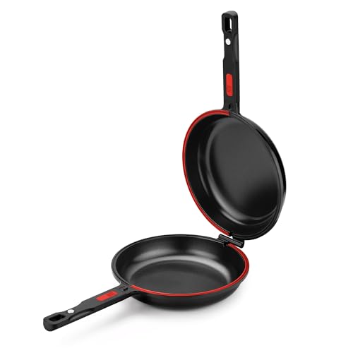 Cookware Premiere Dual Skillet 9.5 inch for Frittatas & Omelets