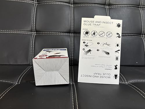 Pest Control Glue Traps, 20 Pack for Mice, Ants, Rats | Sticky Adhesive Tray, Non-Toxic | Indoor Home Use