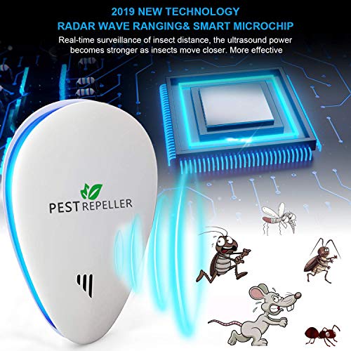 Pest Soldier Ultrasonic Repellent 4-pack for Mice, Rats, Mosquitoes - Plug-in Electronic Control