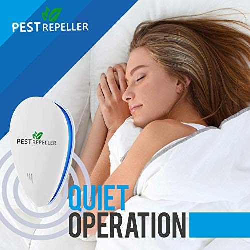 Pest Soldier Ultrasonic Repellent 4-pack for Mice, Rats, Mosquitoes - Plug-in Electronic Control
