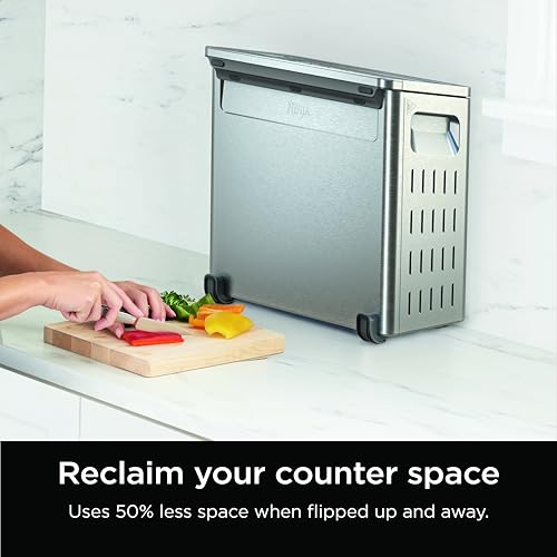 Ninja Flip Toaster Oven & Air Fryer: 8-in-1, Large Capacity, Stainless Steel, 1800W