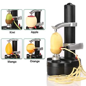 Automatic Electric Potato Peeler & Fruit Vegetable Cutter - Kitchen Tool