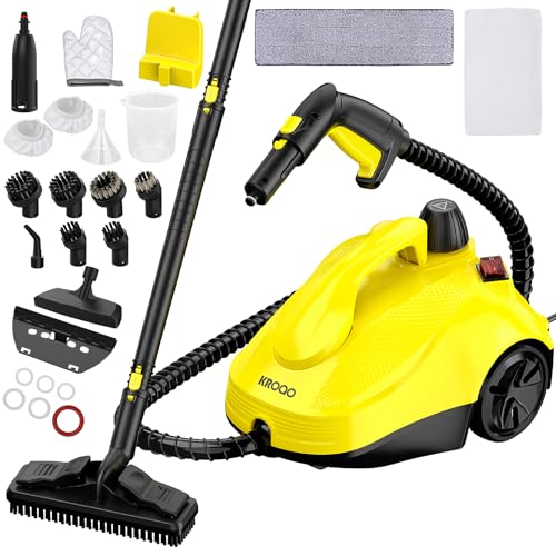 Brand Portable Steam Cleaner: Powerful Steamer for Multi-Surface Cleaning, 23 Accessories, Grime & Grease Removal