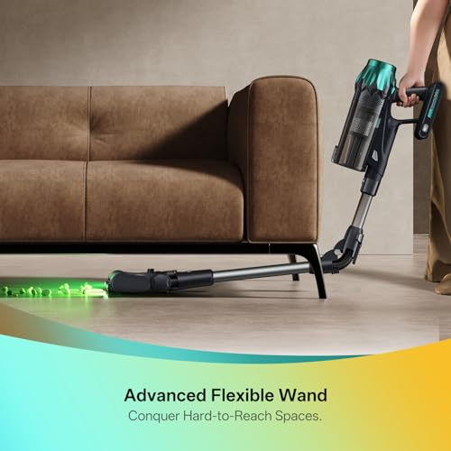 Vexilar V15Max Cordless Vacuum: Powerful Suction, 60Mins Runtime, Anti-Tangle Stick, GreenEye Tech