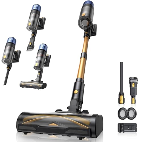 Proscenic P15 Cordless Vacuum: Powerful 600W, 55Kpa, 70Min Runtime