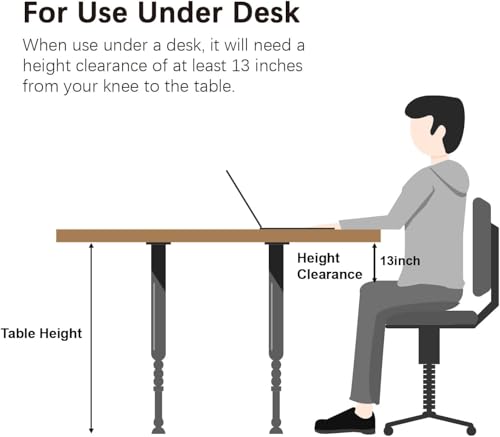 Himaly Mini Exercise Bike Pedal Exerciser with LCD Display