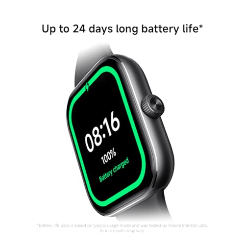 XIAOMI Redmi Watch 5 Smartwatch: Sports Fitness Tracker, AMOLED, 24-Day Battery, Bluetooth, 150+ Modes, Heart Rate, Sleep Tracking, GPS