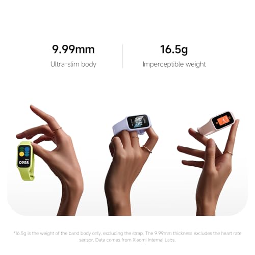 XIAOMI Smart Band 9 Active: Sports Fitness Tracker, 1.47" Display, 18 Days Battery, Health Monitoring, 50 Sports Modes