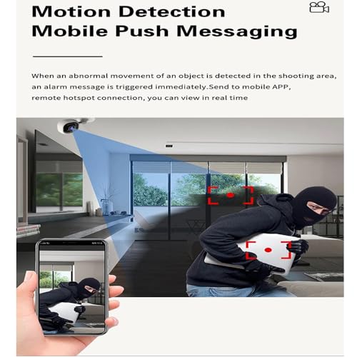 BSLVWG Indoor Camera with 1080P, Wi-Fi, 2-way Talk & Night Vision