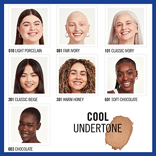 Rimmel Match Perfection Foundation - Classic Ivory, 24hr Hydration, Lightweight, SPF20