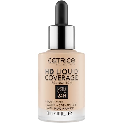 Catrice HD Liquid Coverage Foundation for Longlasting Matte Look