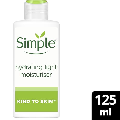 Simple Hydrating Light Moisturiser with Pro-Vitamins B5 & E - 12-Hour Moisturisation - 125 ml