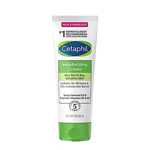 Cetaphil Moisturizing Cream for Dry Skin, Fragrance-Free, 85g